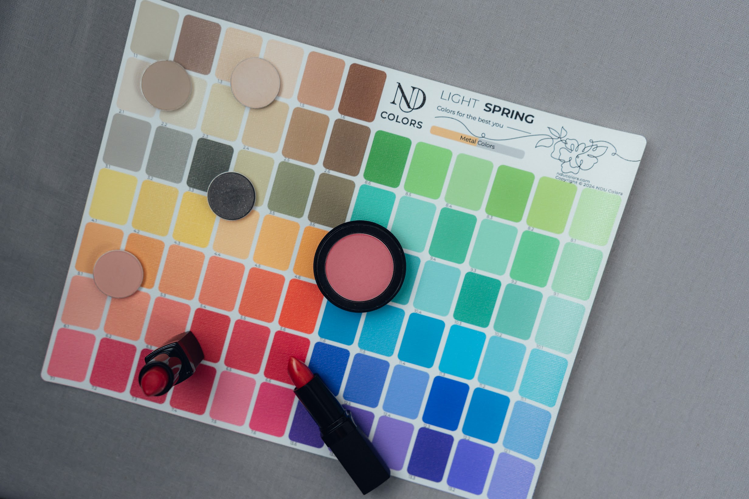 Fargeanalyse + Sminkeapplikasjon